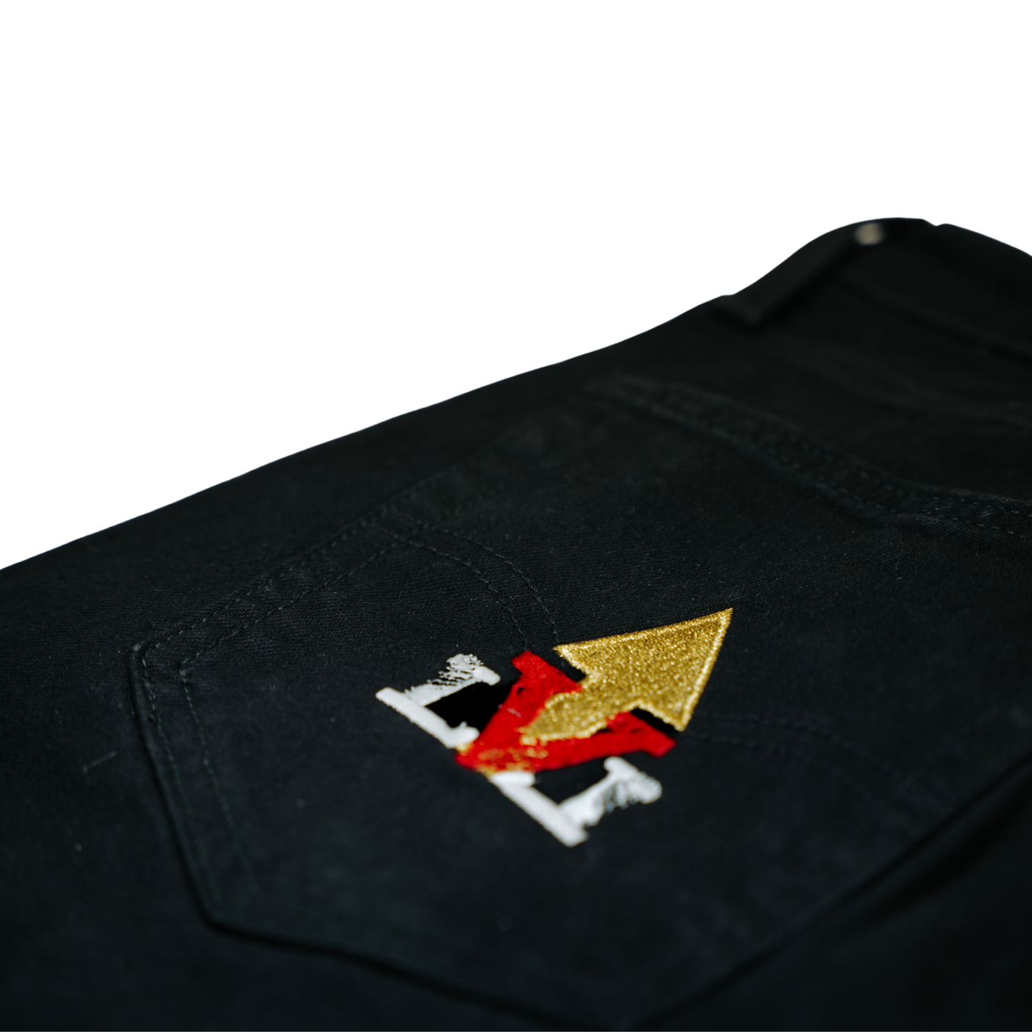Premium LVL UP Black Jeans