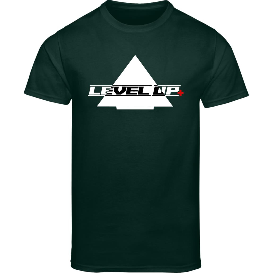 Multi Coloured Level Up+ Adult Short Sleeve Tee