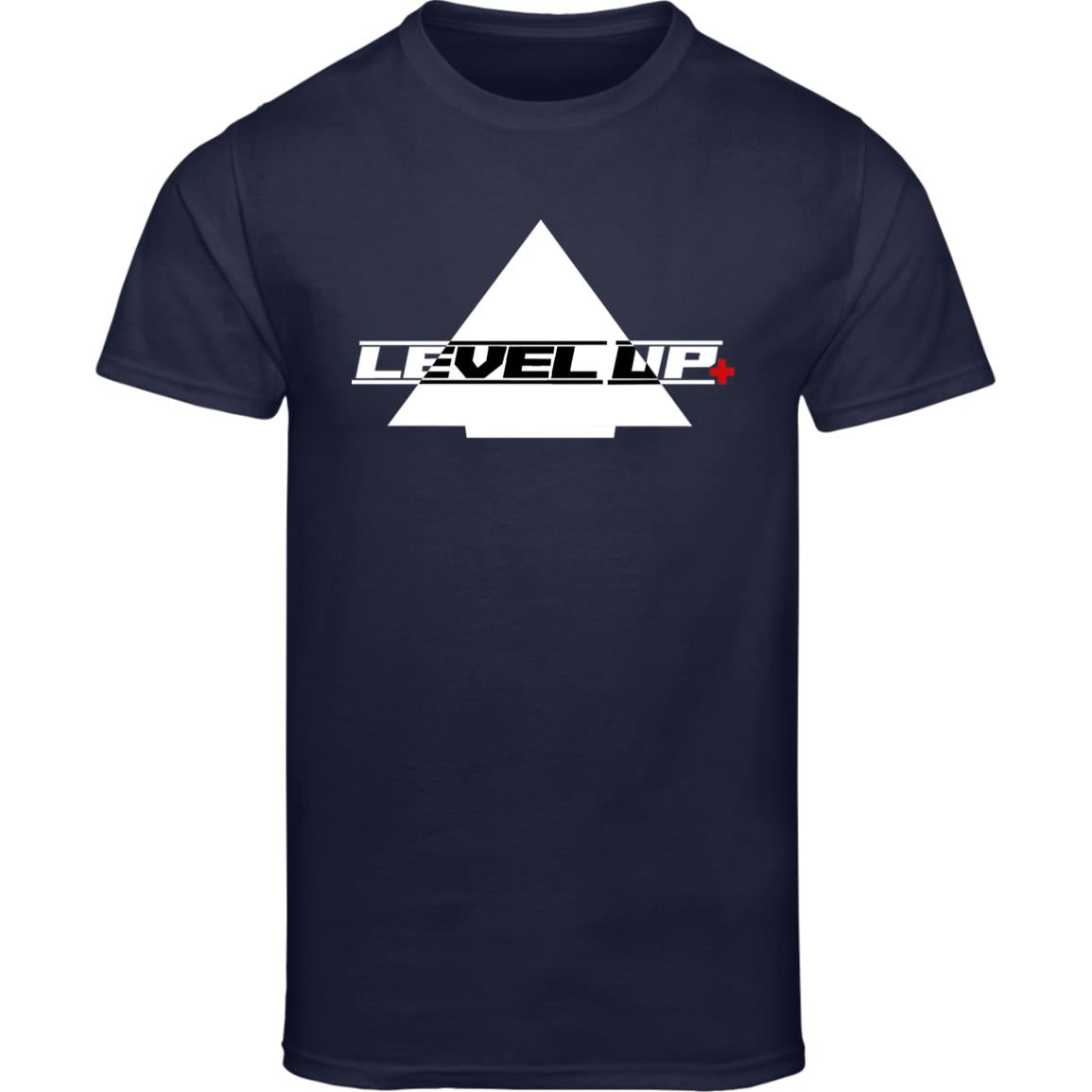 Multi Coloured Level Up+ Adult Short Sleeve Tee