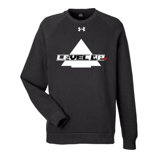 Level Up+ Under Armour Mens Rival Fleece Sweatshirt