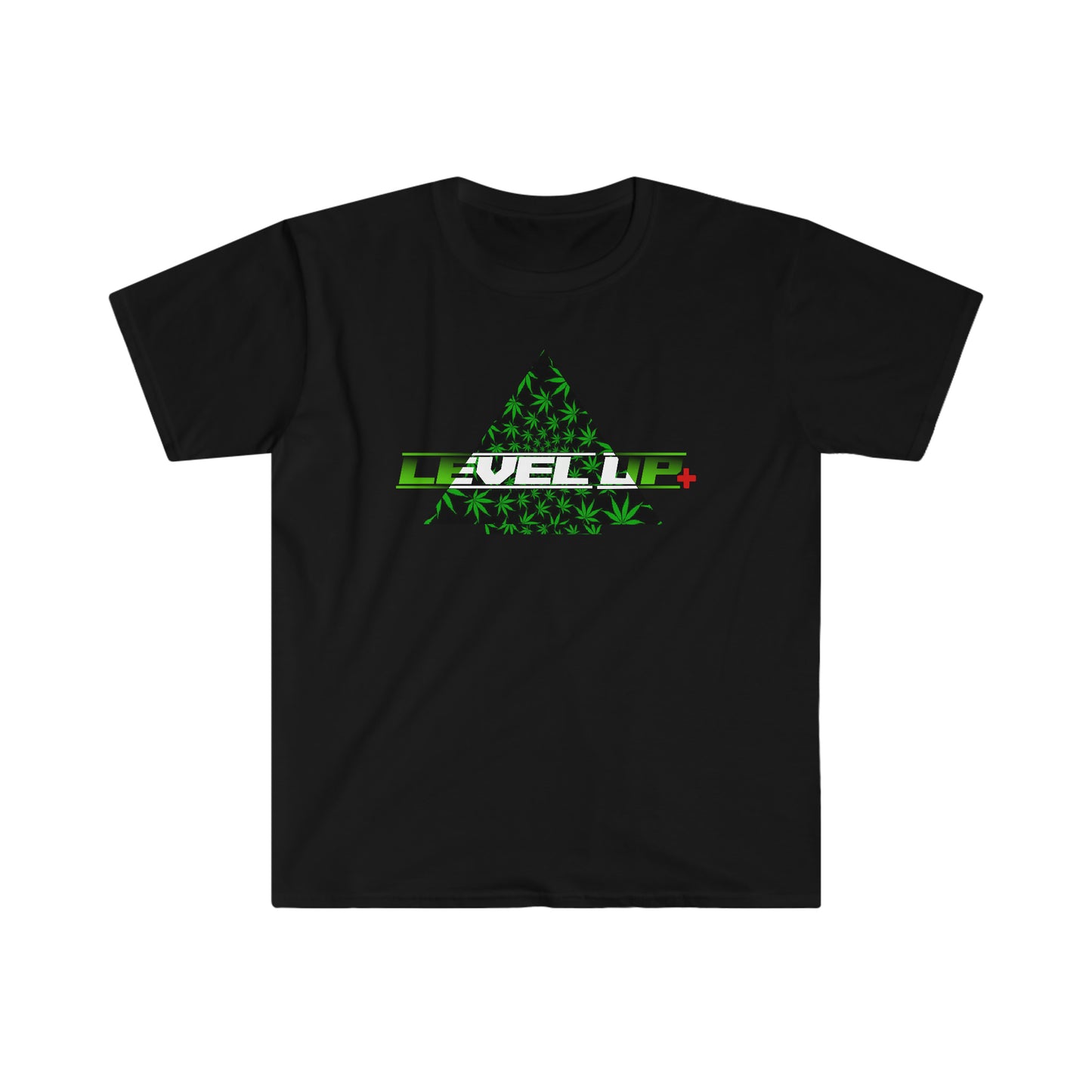 Level Up+ Leaves Logo